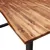 Produktbild 7 för Matbord med levande kant 180x90x75 cm massivt akaciaträ