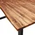 Produktbild 7 för Matbord med levande kant 200x90x75 cm massivt akaciaträ