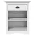 Produktbild 3 för Sängbord BODO vit 53x38,5x66 cm massiv furu