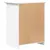 Produktbild 6 för Sängbord BODO vit 53x38,5x66 cm massiv furu