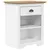 Produktbild 2 för Sängbord BODO brun 53x38,5x66 cm massiv furu
