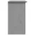 Produktbild 5 för Sängbord BODO grå 53x38,5x66 cm massiv furu