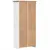 Produktbild 6 för Bokhylla BODO vit och brun 80x40x172 cm massiv furu