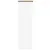 Produktbild 5 för Klädskåp BODO vit och brun 101x52x176,5 cm massiv furu