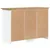 Produktbild 6 för Skänk BODO vit och brun 115x43x79,5 cm massiv furu