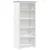 Produktbild 2 för Bokhylla BODO vit 80x38x180 cm massiv furu 5 hyllplan