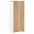 Produktbild 5 för Bokhylla BODO vit 80x38x180 cm massiv furu 5 hyllplan