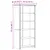 Produktbild 6 för Bokhylla BODO vit 80x38x180 cm massiv furu 5 hyllplan