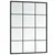 Produktbild 4 för Väggspeglar 2 st svart 80x60 cm metall