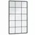 Produktbild 3 för Väggspeglar 3 st svart 100x60 cm metall