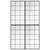 Produktbild 2 för Väggspeglar 4 st svart 100x60 cm metall