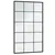 Produktbild 3 för Väggspeglar 6 st svart 100x60 cm metall