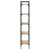 Produktbild 5 för Bokhylla 5 hyllplan sonoma-ek 56x31,5x174 cm konstruerat trä