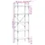 Produktbild 9 för Bokhylla 5 hyllplan rökig ek 56x31,5x174 cm konstruerat trä