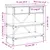 Produktbild 11 för Avlastningsbord sonoma-ek 75x34,5x75 cm konstruerat trä