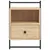 Produktbild 6 för Sängbord väggmonterat sonoma-ek 40x30x61 cm konstruerat trä