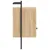 Produktbild 7 för Sängbord väggmonterat sonoma-ek 40x30x61 cm konstruerat trä