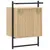 Produktbild 8 för Sängbord väggmonterat sonoma-ek 40x30x61 cm konstruerat trä