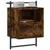 Produktbild 3 för Sängbord väggmonterat 2 st rökig ek 40x30x61 cm konstruerat trä