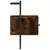 Produktbild 7 för Sängbord väggmonterat 2 st rökig ek 35x30x51 cm konstruerat trä