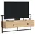 Produktbild 4 för Väggmonterad tv-bänk sonoma-ek 100,5x30x51 cm konstruerat trä