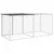 Produktbild 5 för Hönsbur med tak antracit 203x98x90 cm galvaniserat stål