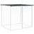 Produktbild 6 för Hönsbur med tak antracit 603x98x90 cm galvaniserat stål