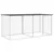 Produktbild 2 för Hönsbur med tak antracit 203x98x90 cm galvaniserat stål