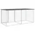 Produktbild 5 för Hönsbur med tak antracit 203x98x90 cm galvaniserat stål