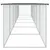 Produktbild 4 för Hönsbur med tak antracit 603x98x90 cm galvaniserat stål