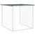 Produktbild 8 för Hönsbur med tak antracit 803x98x90 cm galvaniserat stål