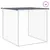 Produktbild 7 för Hönsbur med tak antracit 1003x98x90 cm galvaniserat stål
