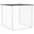 Produktbild 8 för Hönsbur med tak antracit 1003x98x90 cm galvaniserat stål