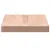 Produktbild 5 för Vägghylla 60x20x2,5 cm massivt bokträ