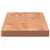 Produktbild 5 för Vägghylla 100x20x2,5 cm massivt bokträ