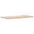 Produktbild 3 för Bordsskiva 80x(36-40)x1,5 cm massivt bokträ