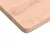 Produktbild 6 för Bordsskiva 80x(36-40)x1,5 cm massivt bokträ