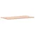 Produktbild 6 för Bordsskiva 110x(55-60)x1,5 cm massivt bokträ
