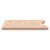 Produktbild 5 för Bordsskiva 100x(45-50)x2,5 cm massivt bokträ