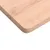 Produktbild 7 för Bordsskiva 110x(50-55)x2,5 cm massivt bokträ