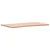 Produktbild 3 för Bordsskiva 110x(55-60)x2,5 cm massivt bokträ