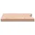 Produktbild 5 för Bordsskiva 100x(45-50)x4 cm massivt bokträ