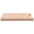 Produktbild 5 för Bordsskiva 110x(50-55)x4 cm massivt bokträ