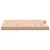 Produktbild 5 för Bordsskiva 100x(55-60)x4 cm massivt bokträ