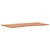 Produktbild 3 för Bordsskiva 110x(50-55)x1,5 cm massivt bokträ