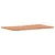 Produktbild 6 för Bordsskiva 100x(55-60)x1,5 cm massivt bokträ