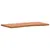 Produktbild 3 för Bordsskiva 80x(36-40)x2,5 cm massivt bokträ