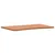 Produktbild 3 för Bordsskiva 100x(55-60)x2,5 cm massivt bokträ