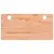 Produktbild 2 för Bordsskiva 100x50x2,5 cm massiv furu