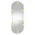 Produktbild 4 för Väggspegel med LED-belysning 25x60 cm glas oval